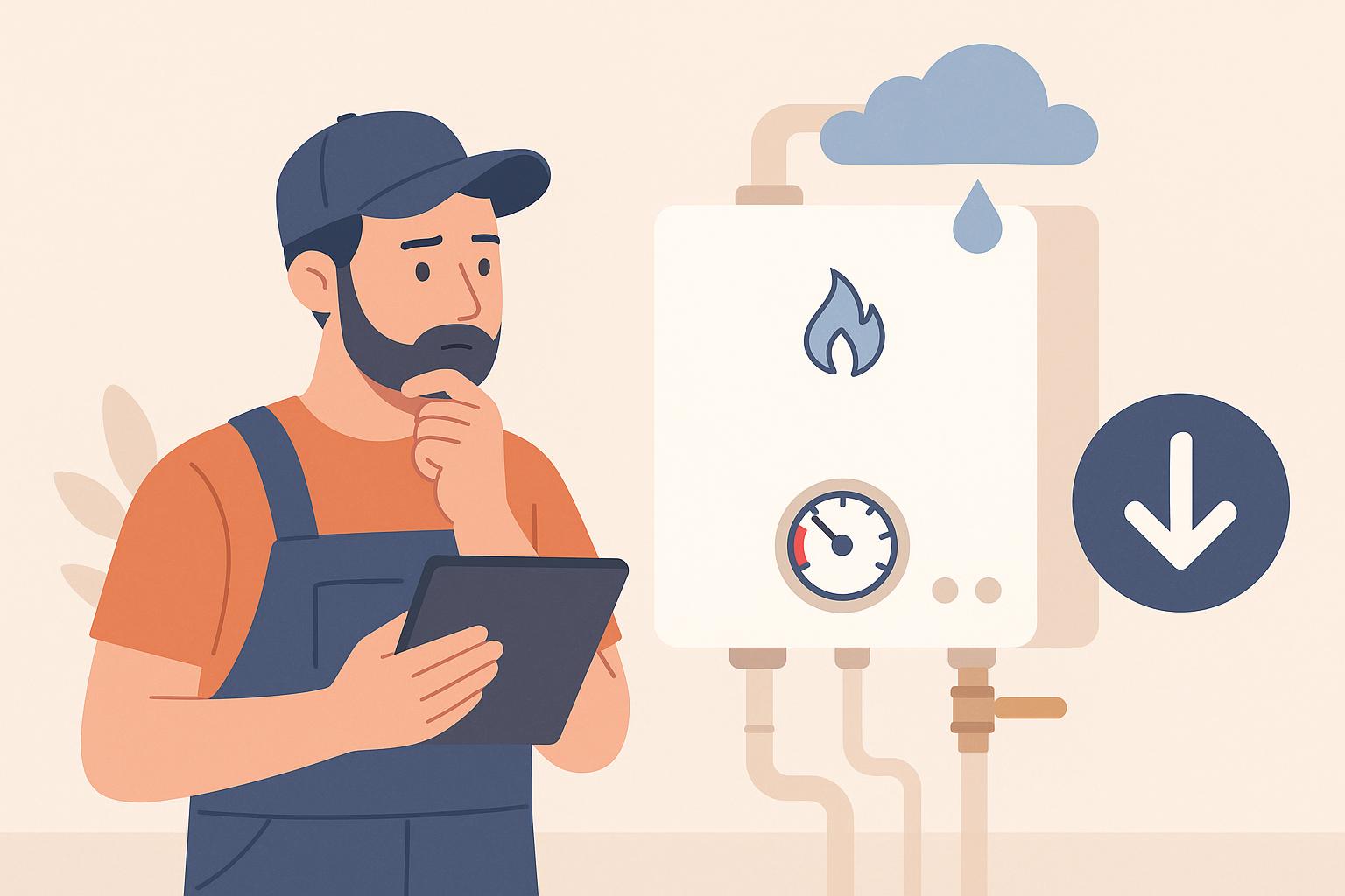 gas boiler pressure guildford